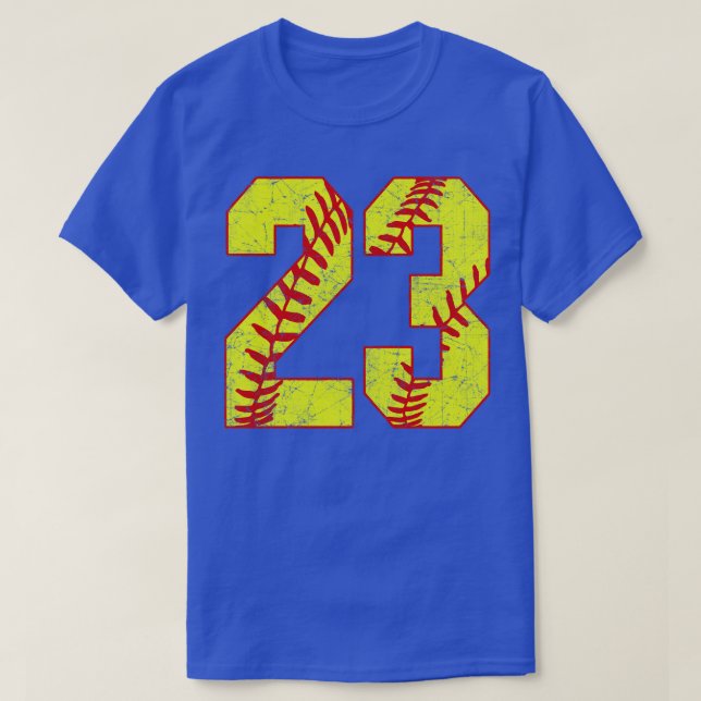 Fastpitch Softball Número 23 23 Softball Jersey U (Diseño del anverso)