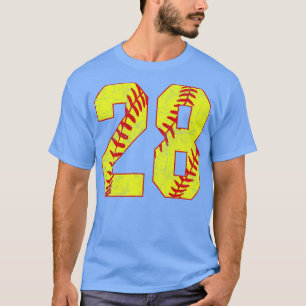 Fastpitch Softball Número 28 28 Softball Jersey U