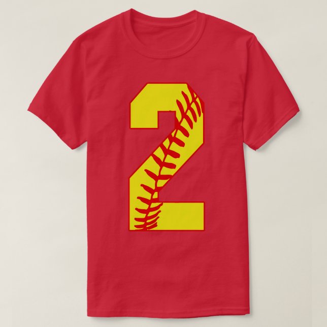 Fastpitch Softball Número 2 2 Sofball Jersey Uni (Diseño del anverso)