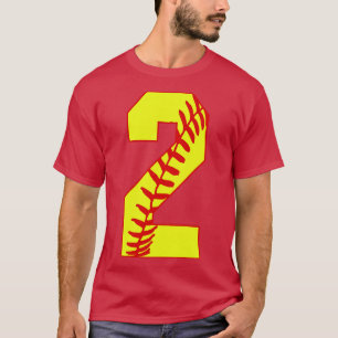 Fastpitch Softball Número 2 2 Sofball Jersey Uni
