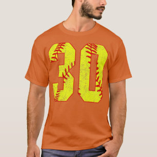 Fastpitch Softball Número 30 30 Softball Jersey U
