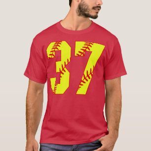Fastpitch Softball Número 37 37 Softball Jersey U