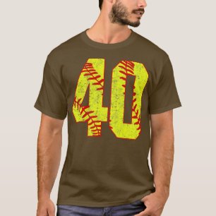 Fastpitch Softball Número 40 40 Softball Jersey U