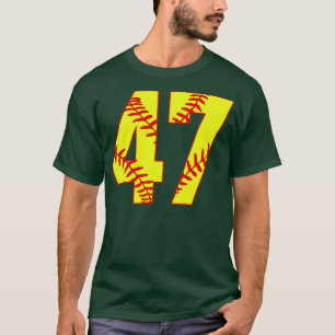Fastpitch Softball Número 47 47 Softball Jersey U