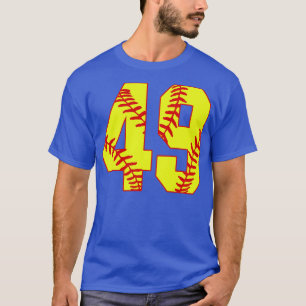 Fastpitch Softball Número 49 49 Softball Jersey U