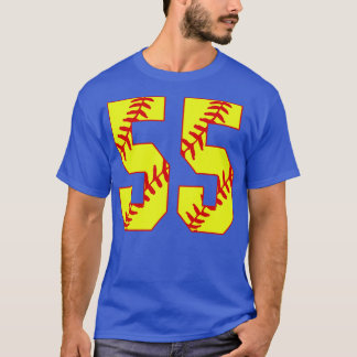 Fastpitch Softball Número 55 55 Softball Jersey U