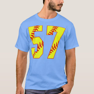 Fastpitch Softball Número 57 57 Softball Jersey U