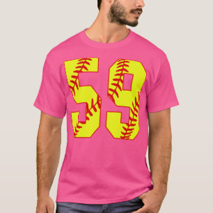 Fastpitch Softball Número 59 59 Softball Jersey U