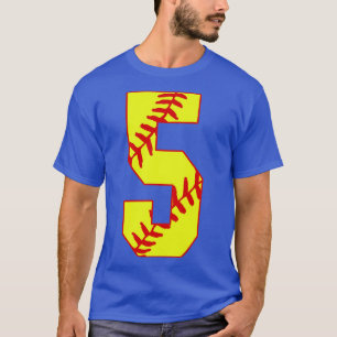 Fastpitch Softball Número 5 5 Softball Jersey Uni