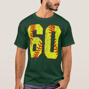 Fastpitch Softball Número 60 60 Softball Jersey U