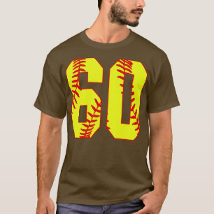 Fastpitch Softball Número 60 60 Softball Jersey U