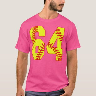Fastpitch Softball Número 64 64 Softball Jersey U