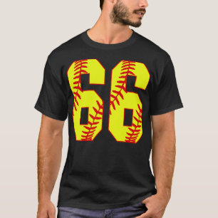 Fastpitch Softball Número 66 66 Softball Jersey U
