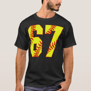 Fastpitch Softball Número 67 67 Softball Jersey U