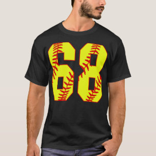 Fastpitch Softball Número 68 68 Softball Jersey U