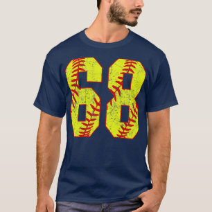 Fastpitch Softball Número 68 68 Softball Jersey U
