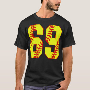 Fastpitch Softball Número 69 69 Softball Jersey U