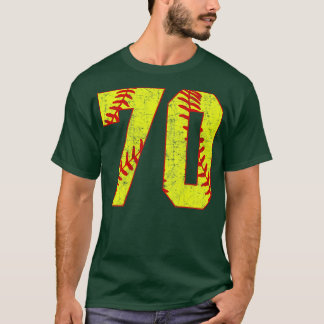 Fastpitch Softball Número 70 70 Softball Jersey U
