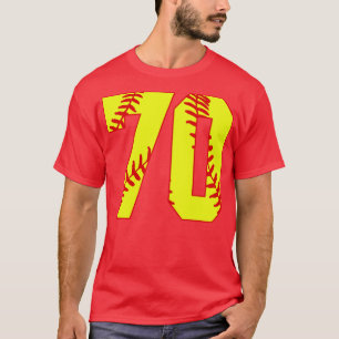 Fastpitch Softball Número 70 70 Softball Jersey U