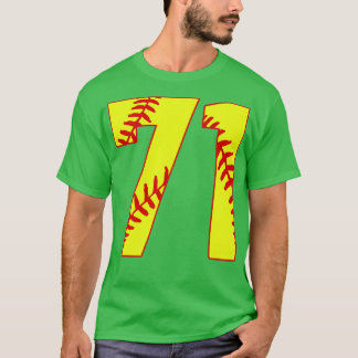 Fastpitch Softball Número 71 71 Softball Jersey U