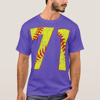 Fastpitch Softball Número 71 71 Softball Jersey U