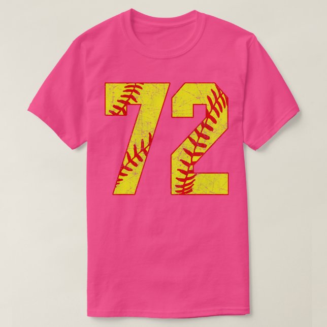 Fastpitch Softball Número 72 72 Softball Jersey U (Diseño del anverso)