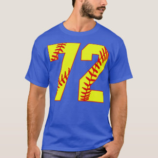 Fastpitch Softball Número 72 72 Softball Jersey U