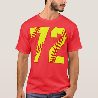 Fastpitch Softball Número 72 72 Softball Jersey U