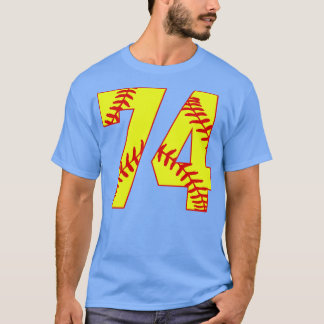 Fastpitch Softball Número 74 74 Softball Jersey U