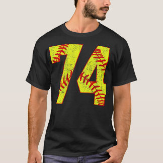 Fastpitch Softball Número 74 74 Softball Jersey U