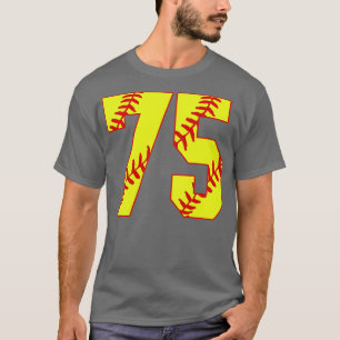 Fastpitch Softball Número 75 75 Softball Jersey U