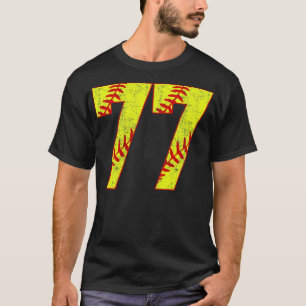 Fastpitch Softball Número 77 77 Softball Jersey U