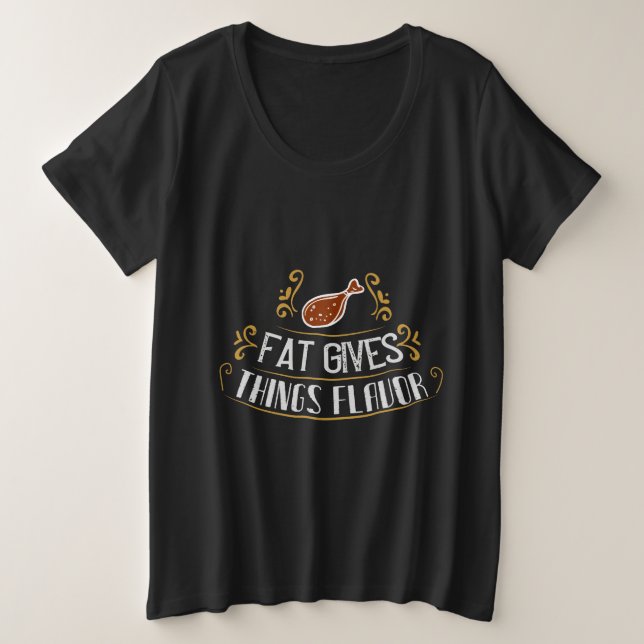 Fat Gives Things Flavor (Anverso del diseño)