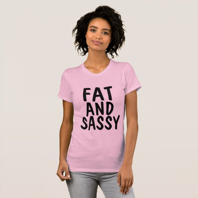 FAT Y camisetas DESCARADAS, BBW (Anverso completo)
