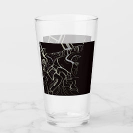 Father and Son Glass Cup