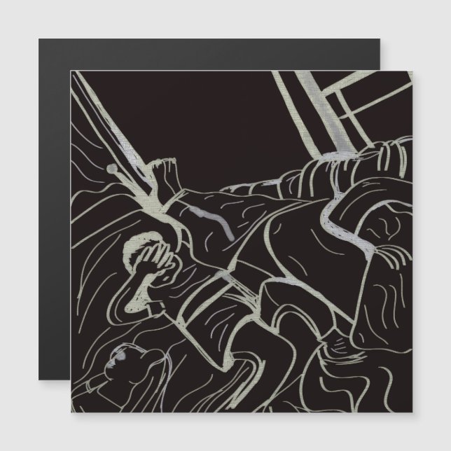 Father and Son Magnetic Card (Anverso/Reverso)