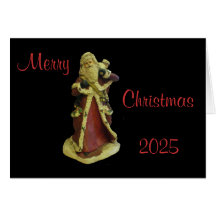 "FATHER NAVIDAD A NAVIDADES CARD" 2025