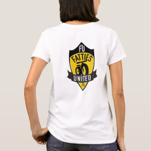 Fatties unió - la camiseta de las mujeres