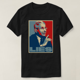 FAUCI MENTA LA Camiseta DE ARTE DE PROPAGANDA