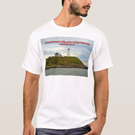 Faulkner's Island Lighthouse, camiseta de Connecti