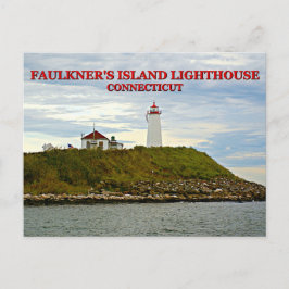 Faulkner's Island Lighthouse, tarjeta postal de Co