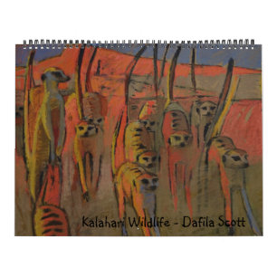 Fauna de Kalahari - calendario