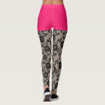 Faux Black Lace Fishnet Funny Leggings Pink Short<br><div class="desc">Leyendas divertidas con colores Personalizados Legging romántico personalizado con Rosas falsos negros Lace Fishnet con corto - Elija / agregue su banda favorita / corto / fondo y colores de elementos. También puede agregar su texto / nombre. Redimensionar y mover o eliminar / añadir elemento / texto / imagen con...</div>