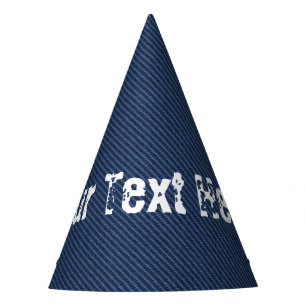 Faux Blue Jeans Fiesta Gorra con Personalizado Tex