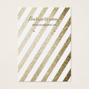 Faux Gold Purpurina Tarjetas de anclaje de fondo a