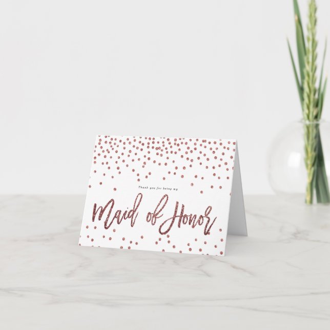 faux gracias por ser mi tarjeta de honor (Anverso)