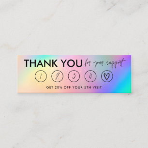 Faux Holographic Makeup Hair gracias tarjeta de fi
