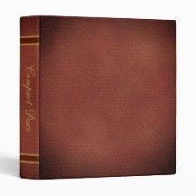 Faux Leather Elegant Compact Disc CD Library Book