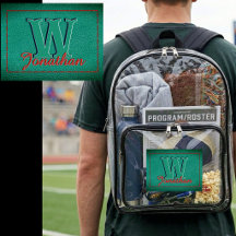 Faux Leather Trompe‑l’Œil Patch Personalized Name