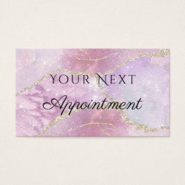 Faux Pearlescent Effect Cita Card